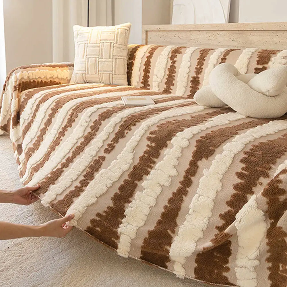 Modern Comfort Plush Multifunctional Blanket Sofa Protection Sofa Cover