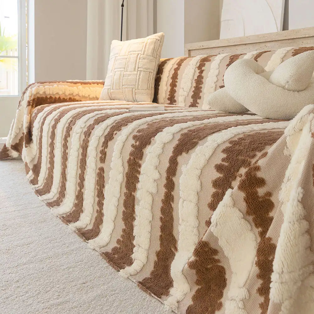 Modern Comfort Plush Multifunctional Blanket Sofa Protection Sofa Cover