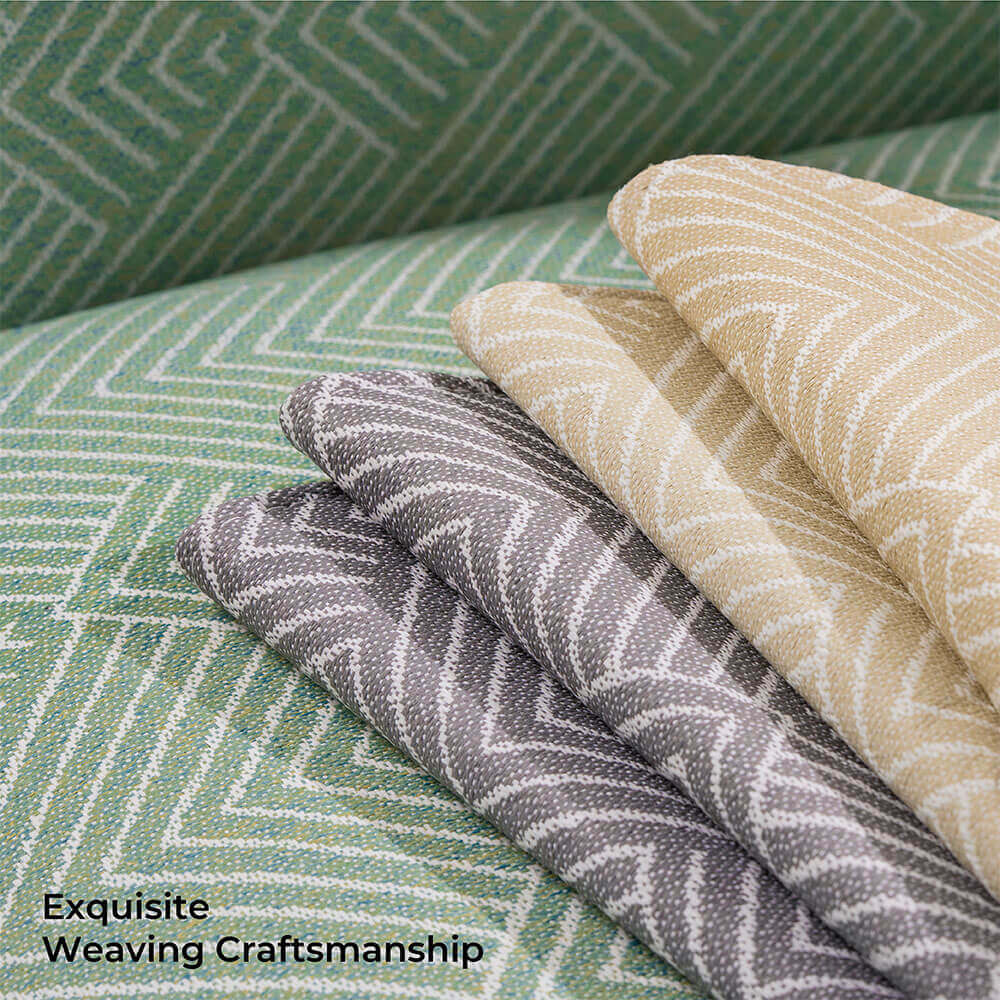 Modern Pattern Ice Silk Natural Cooling Sectional Sofa Cover Anti-scratch Protection