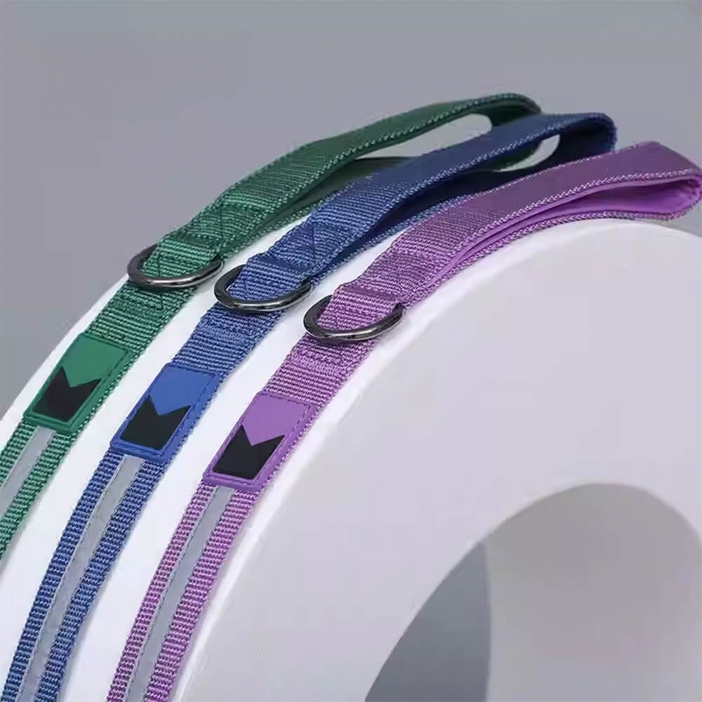 Nylon Adjustable Reflective No-Pull Dog Harness Collar and Lead