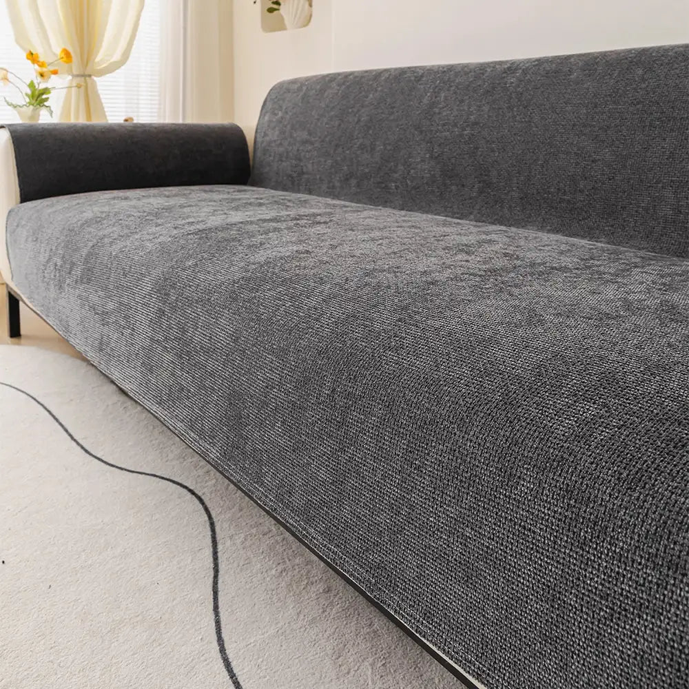 One-Piece Chenille Scratch-Resistant Durable Water-Repellent Non-Slip Sofa Cover