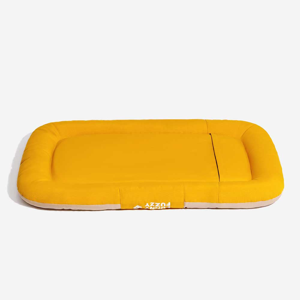 Waterproof & Chew-proof Memory Foam Orthopedic Dog Mat for Crate