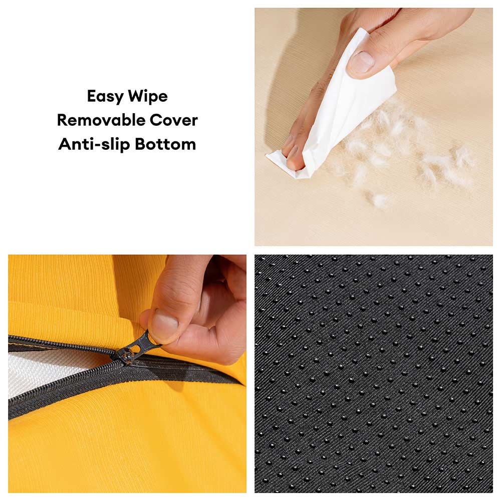 Waterproof & Chew-proof Memory Foam Orthopedic Dog Mat for Crate
