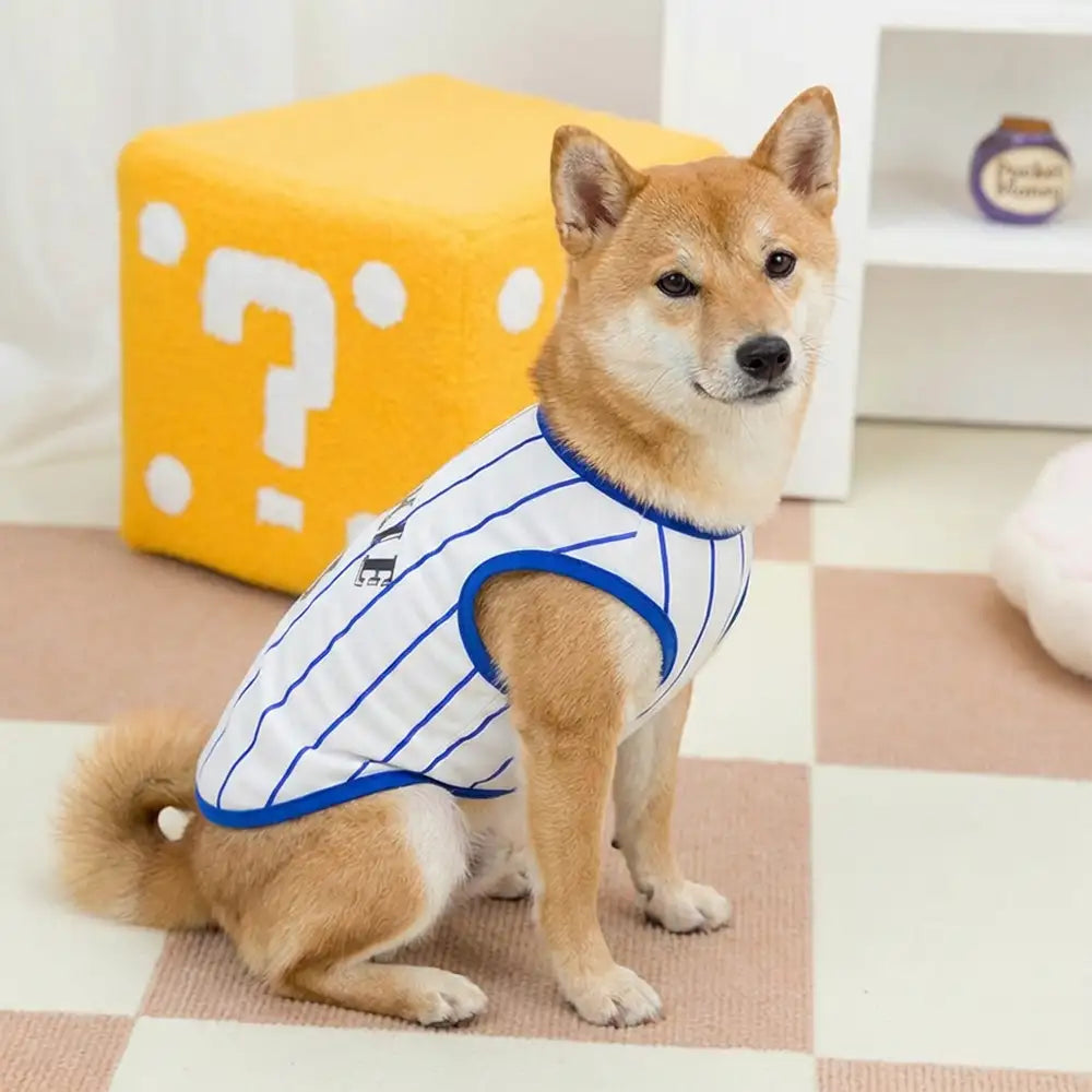 Sporty Style Breathable Dog Vest for Puppy Dog Clothes