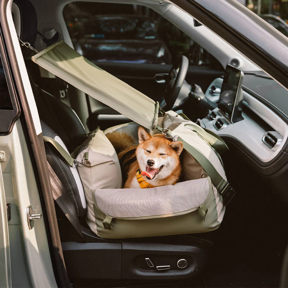 Waterproof Breathable Dog Booster Car Seat- Pup Rover