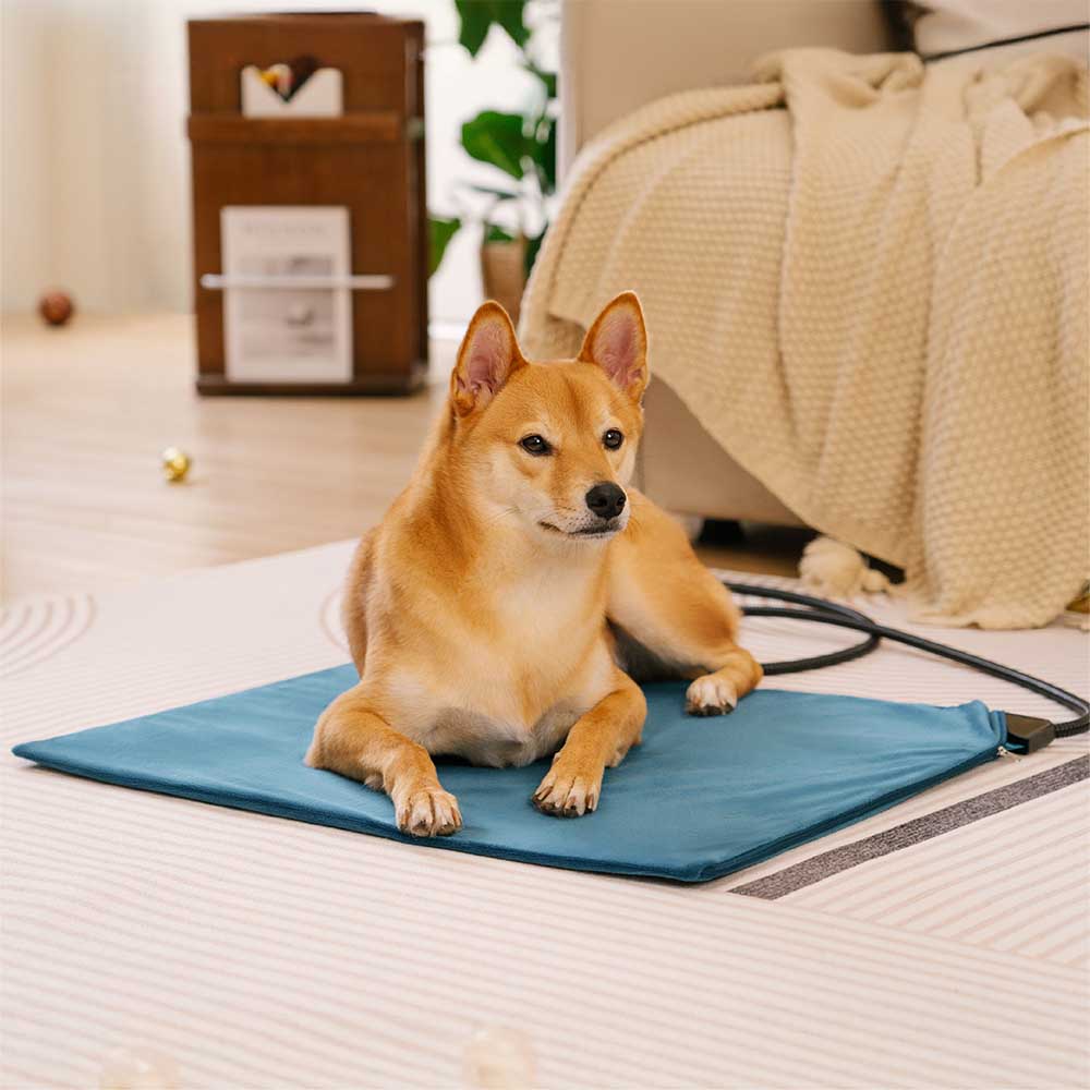 Waterproof&Chew proof Electrical Pet Heated Pad - Safe Warmth