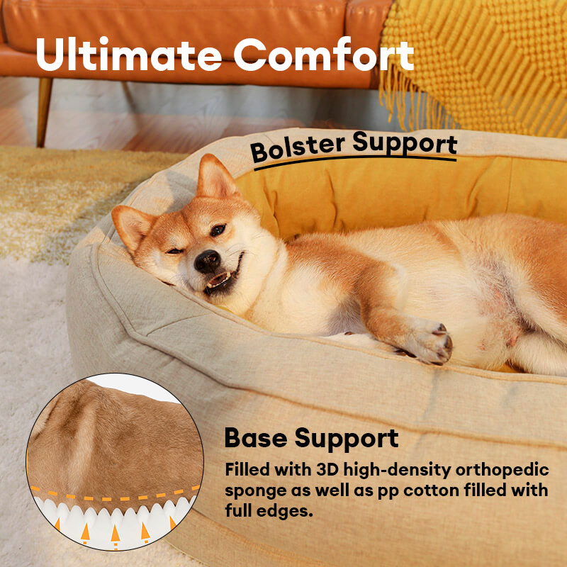 Donut Orthopaedic Dog Bed - Pet-Friendly Bedroom