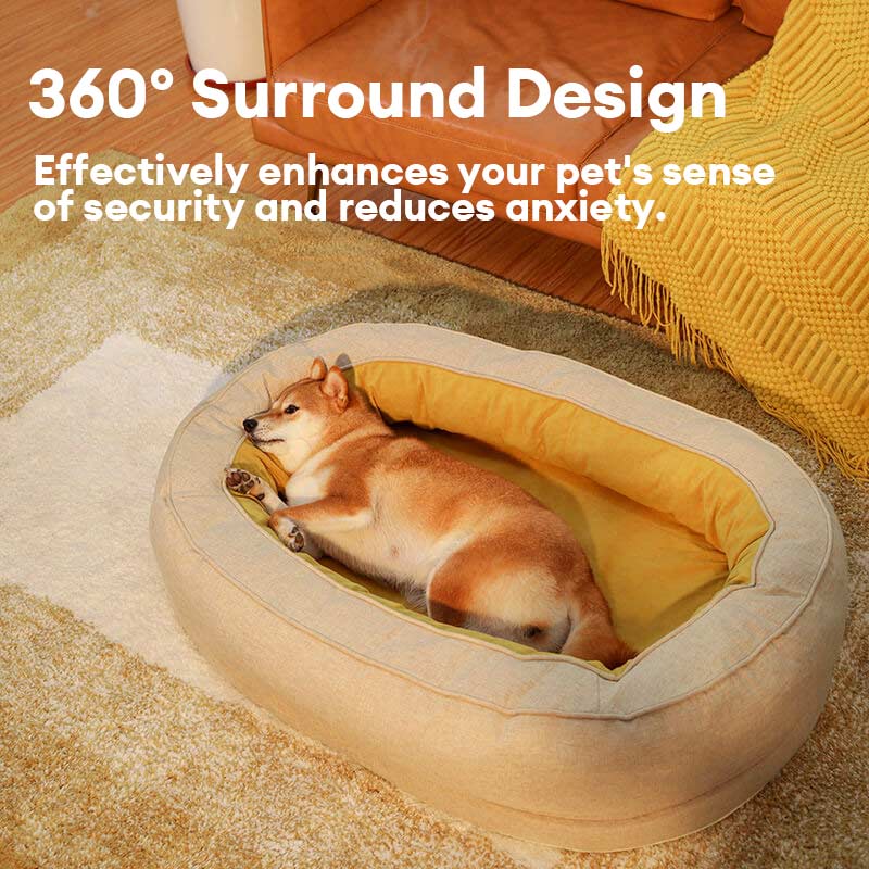 Donut Orthopaedic Dog Bed - Home Office
