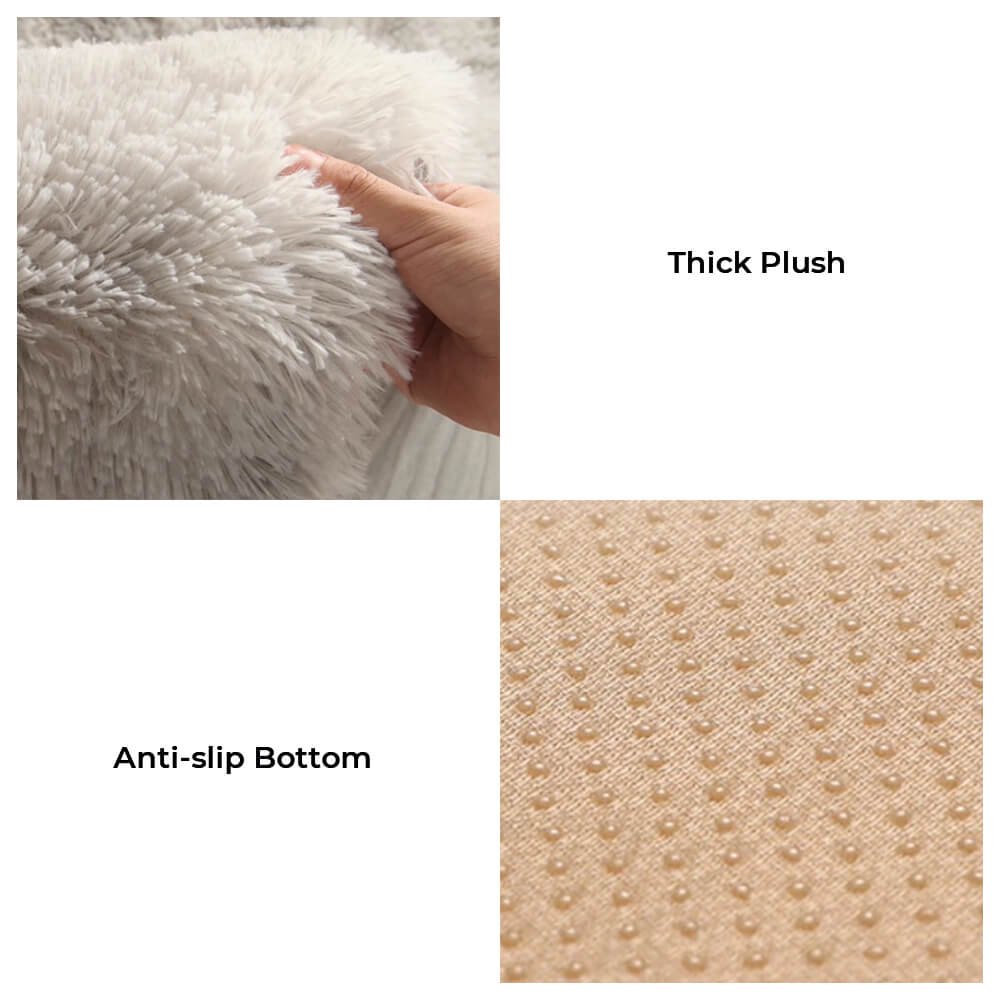 Chic Cosy Plush Tie-Dye Homes Rug Pet Mat