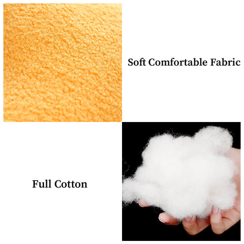 Geometrically Shaped Cute Twist Sofa Cushion