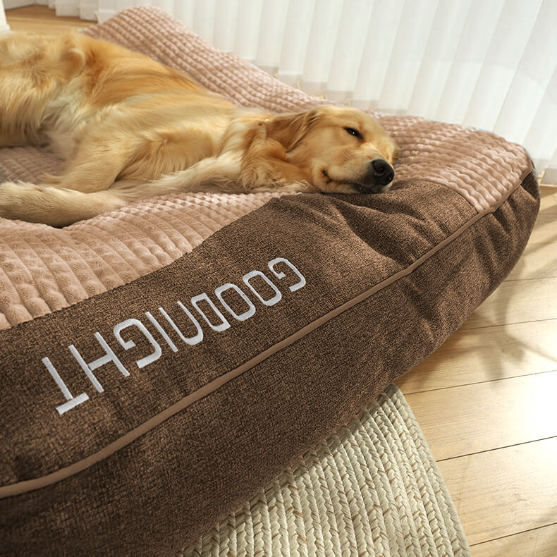 Large Garden Outdoor Dog Bed Scratch-resistant Spine Protection