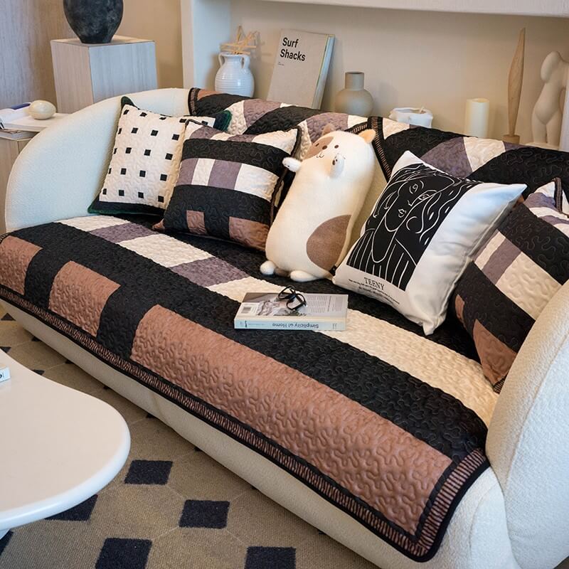 Light Luxury Cotton Sofa Cover Anti-Scratch Furniture Protective Sofa Cover