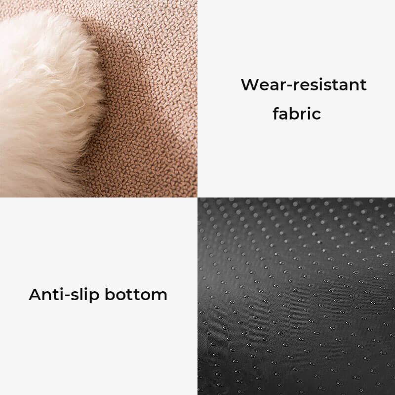 Plain Pattern Pet Climbing Ladder Removable Dog Steps