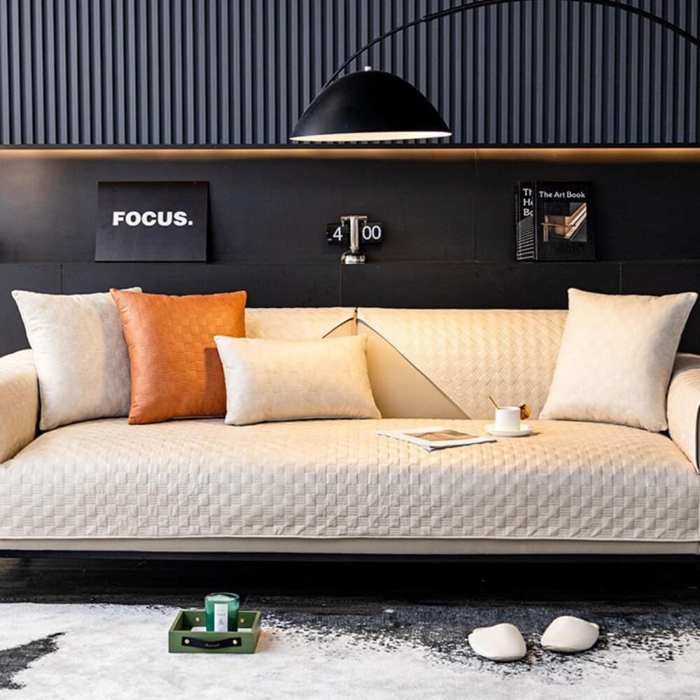 Water-resistant Leathaire Fabric Furniture Protection Sofa Cover