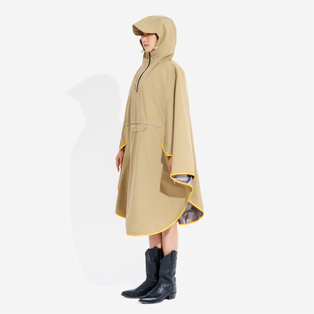 Adjustable Reflective Waterproof with Pocket Dog Raincoat Human Matching -Stay Dry