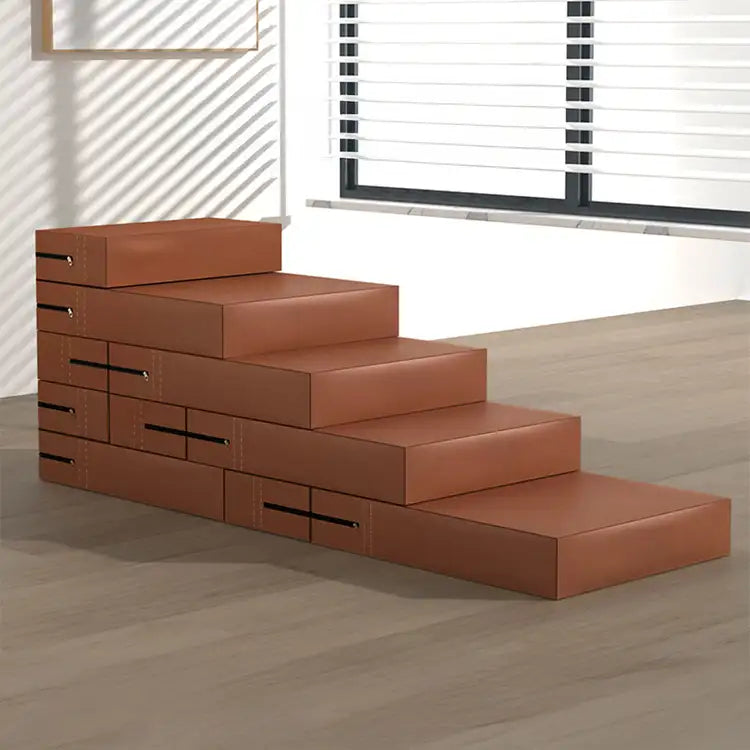 Waterproof Washable PU Leather Modular Multi-Level Pet Steps