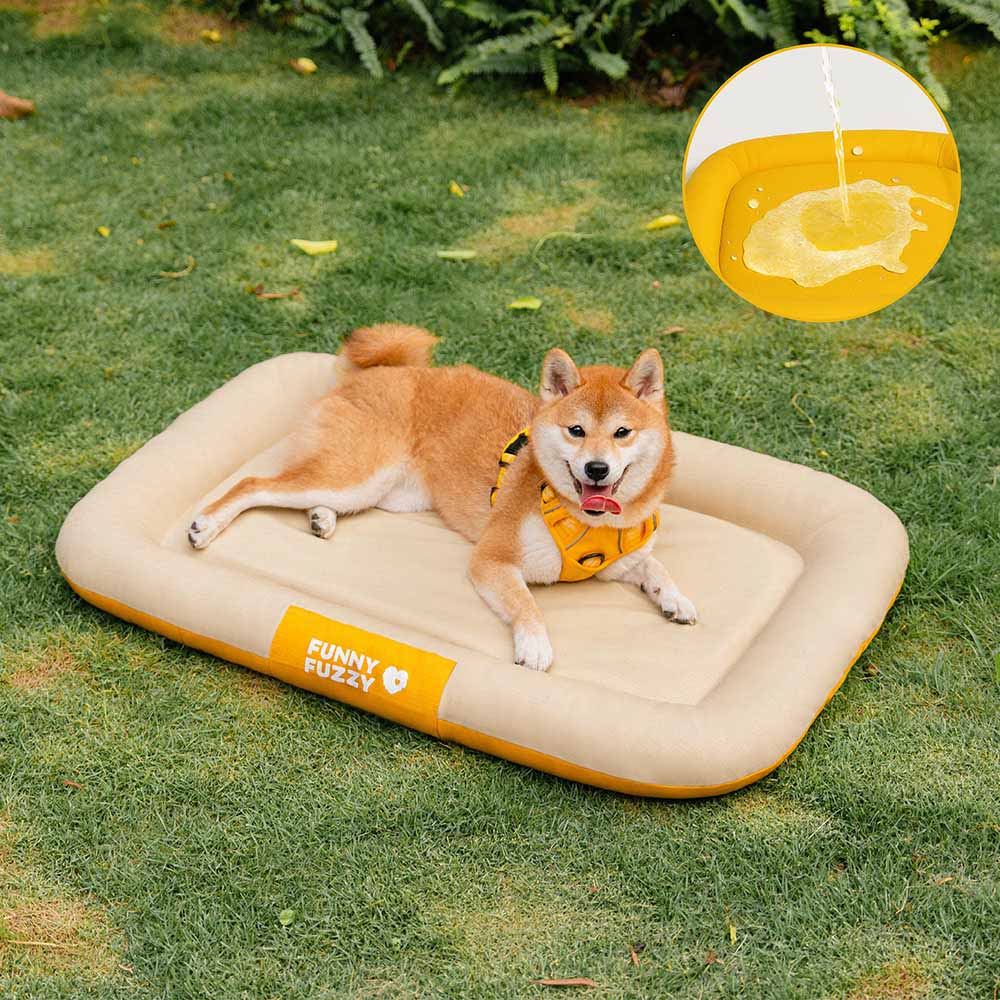Waterproof & Chew-proof Memory Foam Orthopedic Dog Mat for Crate