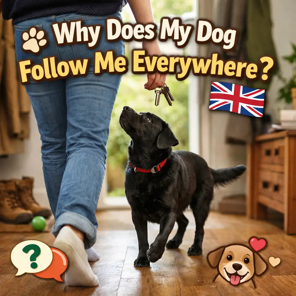 Why Does My Dog Follow Me Everywhere?