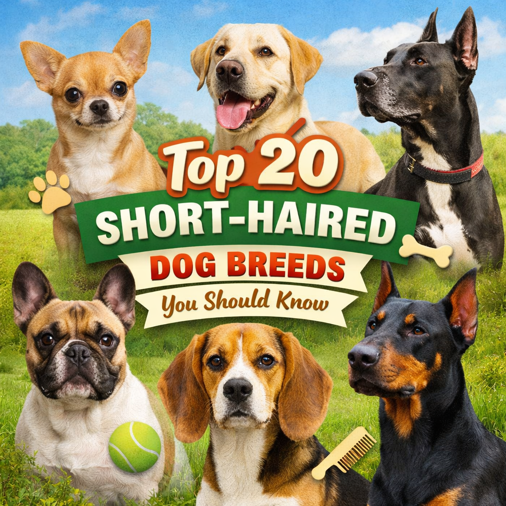 Top 20 Short Hair Dog Breeds You Should Know