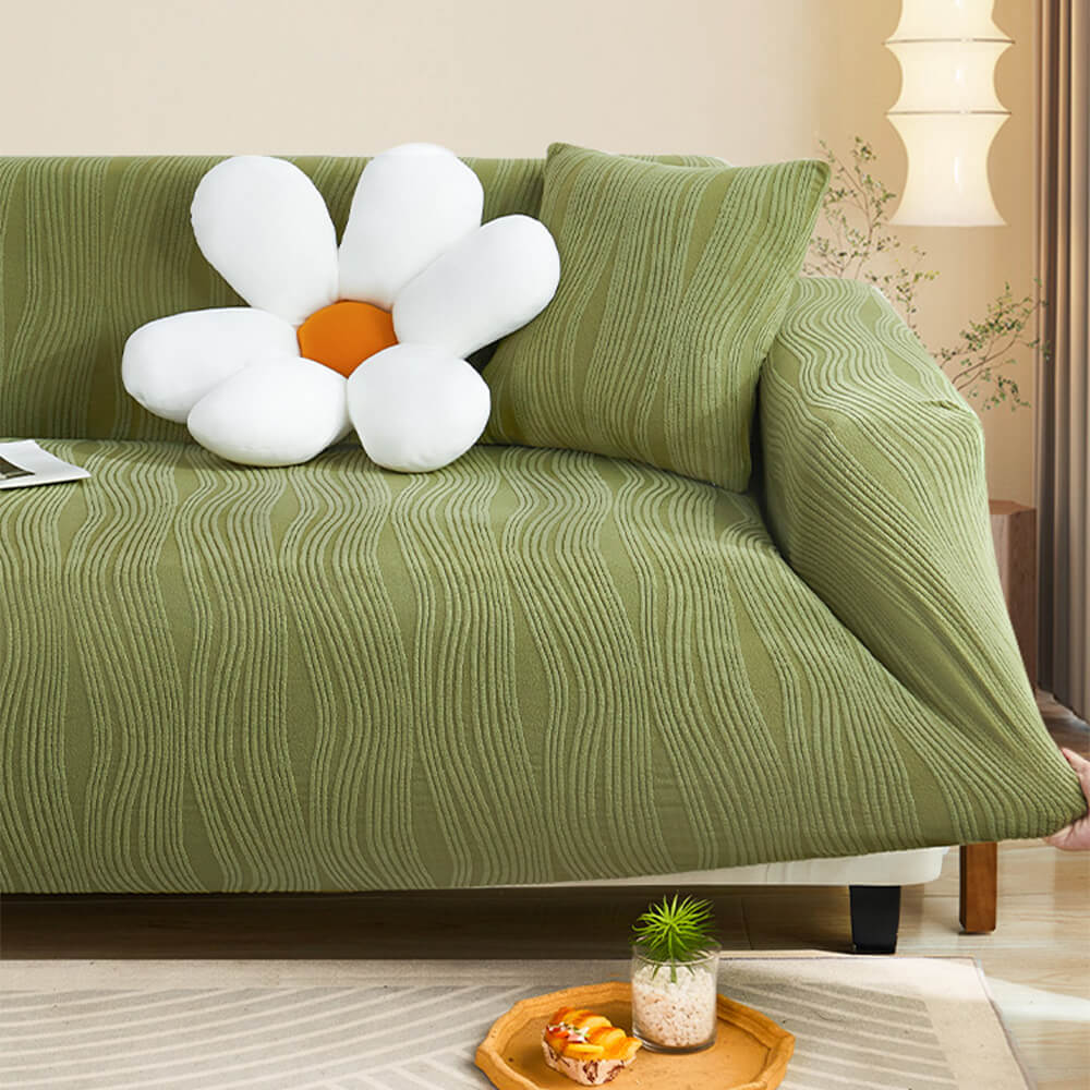 Jacquard Stretch Full-Cover Anti-scratch Outdoor Garden Sofa Cover