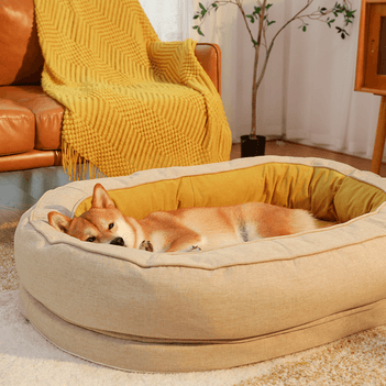 Orthopaedic Machine Washable Dog Bed Calming Bed - Donut