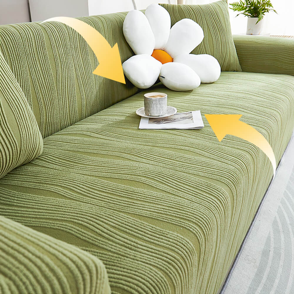 Jacquard Stretch Full-Cover Anti-scratch Outdoor Garden Sofa Cover