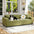 Jacquard Stretch Full-Cover Anti-scratch Outdoor Garden Sofa Cover