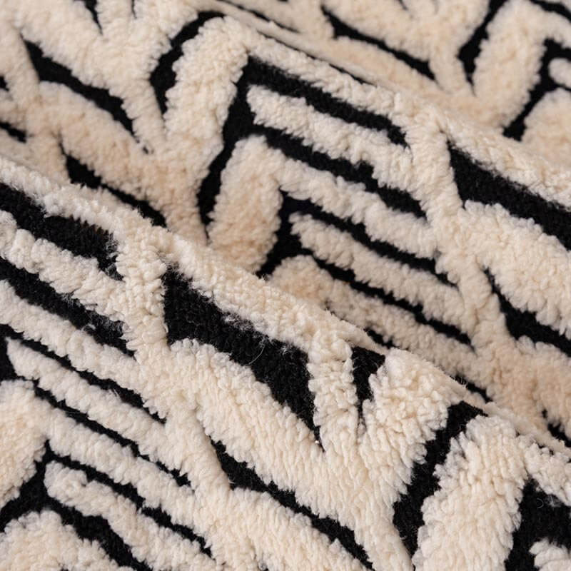 Premium Warm Wheat-Ear Plush Anti-Slip Anti-Scratch Sofa Cover