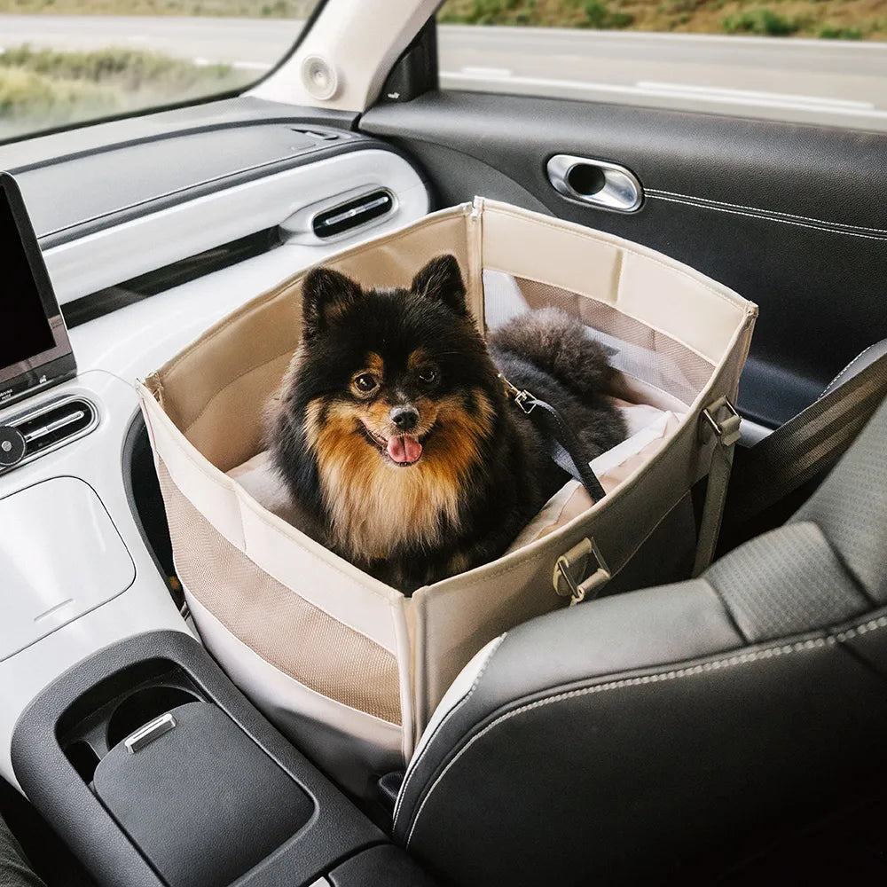ISOFIX  Dog Car Seat With Safety Belt -Urban Roaming