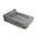 Ribbed Plush Orthopedic Bolster Dog Sofa Bed - Cozy Nest