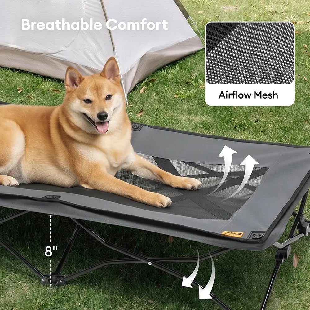 Cooling Foldable Elevated  Outdoor Dog Bed-Urban Roaming