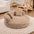 Ultra-Soft Ribbed Plush Removable Donut Orthopedic Dog Bed with Pillows - Cozy Nest