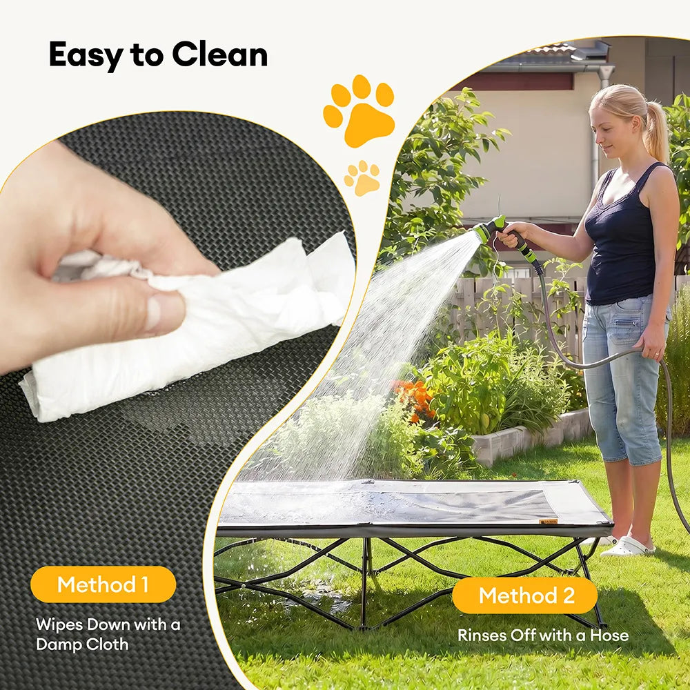 Cooling Foldable Elevated  Outdoor Dog Bed-Urban Roaming