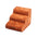 2-in-1 Foam Dog Stairs & Pet Mat with Plush Velvet Cover