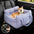 Portable ISOFIX Dog Car Seat Bed