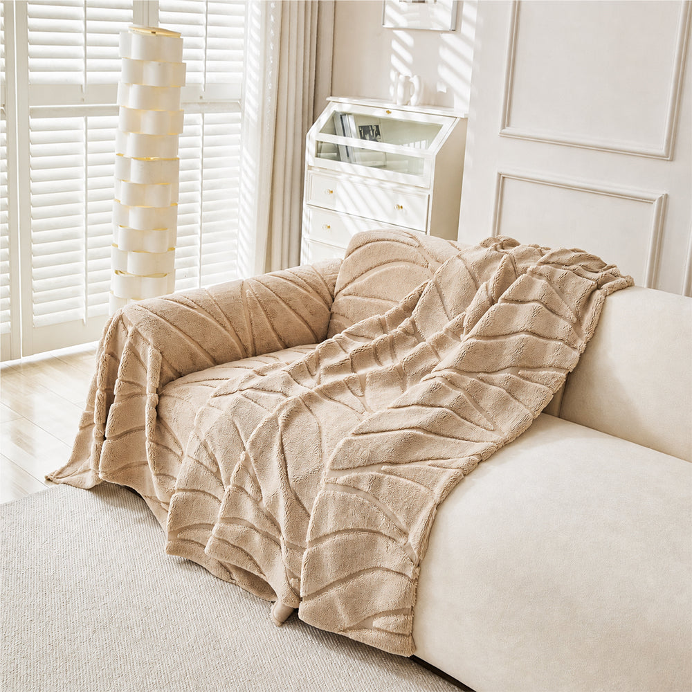 Pet-Friendly Soft Plush Textured Sofa Throw Sofa Cover