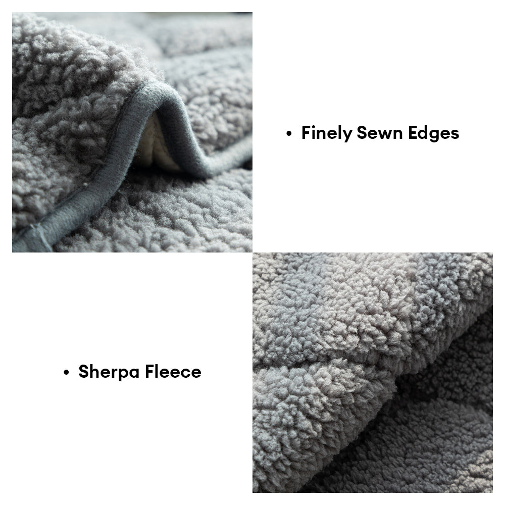 Pet-Friendly Thickened Soft Sherpa Fleece Non-Slip Sofa Protector Sofa Cover