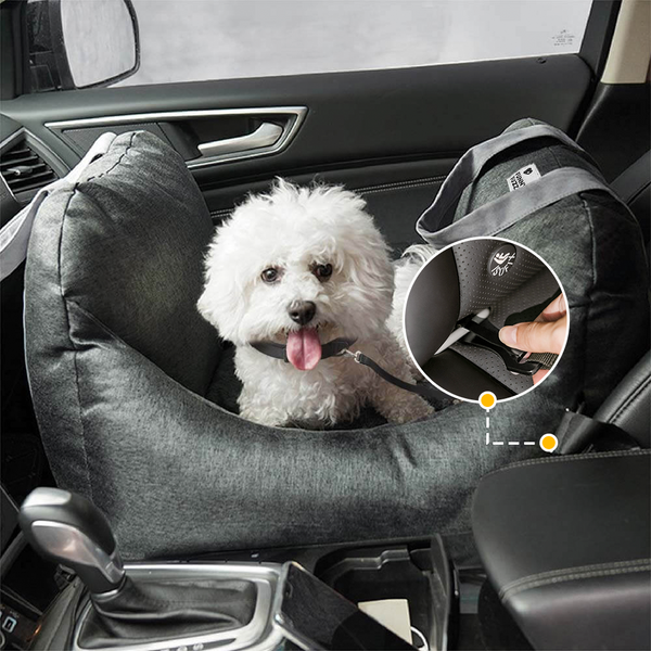 ISOFIX Dog Car Seat Bed with ISOFIX System - First Class