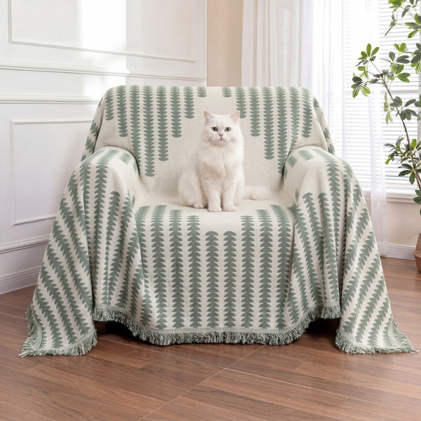 All-seasons Chenille Double-sided Anti-scratch Sofa Cover Sofa Throw Blanket Armchair Cover