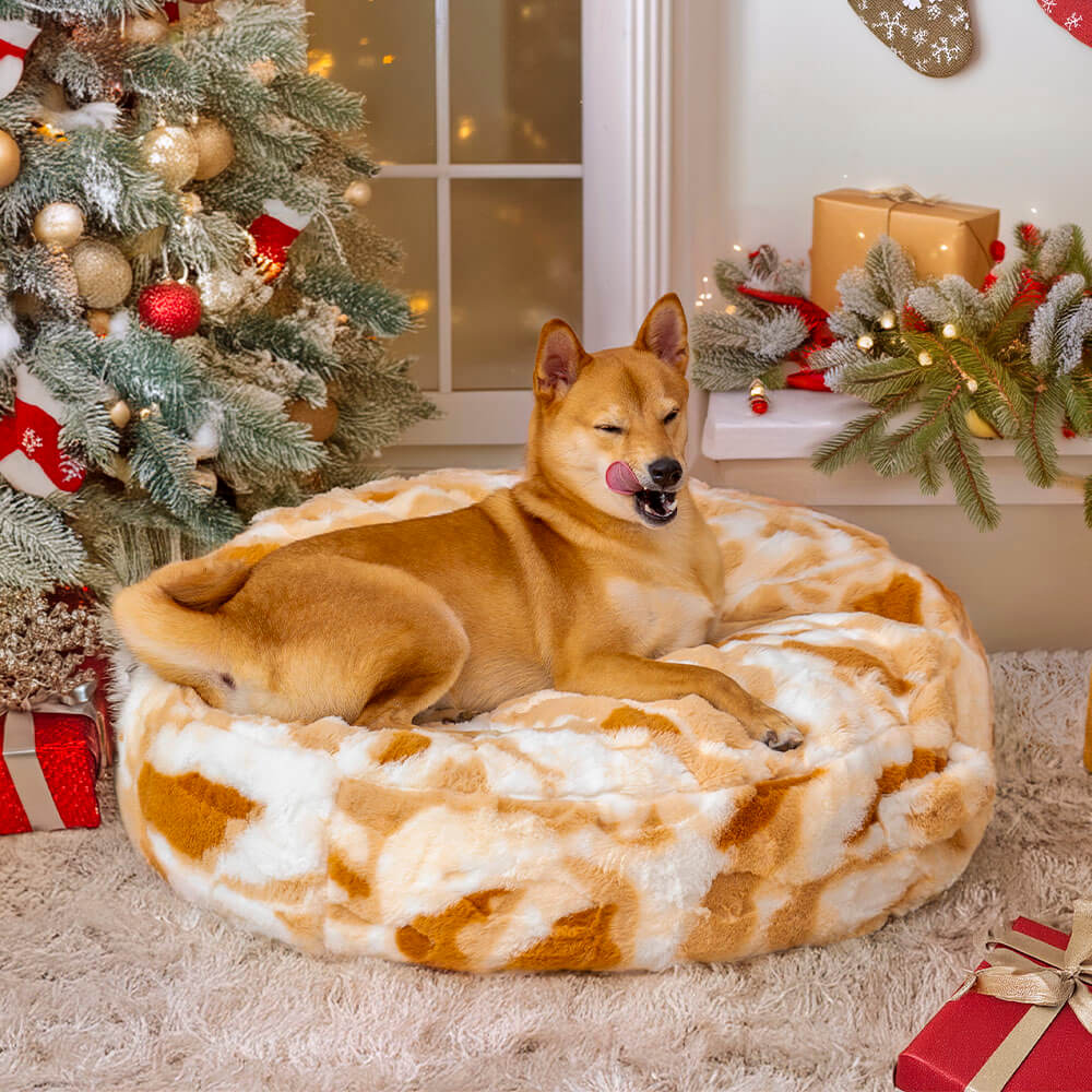 Cloudy Dream Cosy Fluffy Pet Bed Deep Sleep Dog Bed