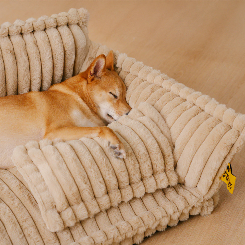 Large Washable Fluffy Orthopaedic Soft Dog Pillow Dog Sofa Bed - Home Office