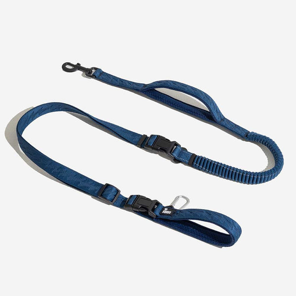 Dual-sided Reflective Adjustable Versatile Soft Handle Nylon Large Dog Leads - Flexi Walker