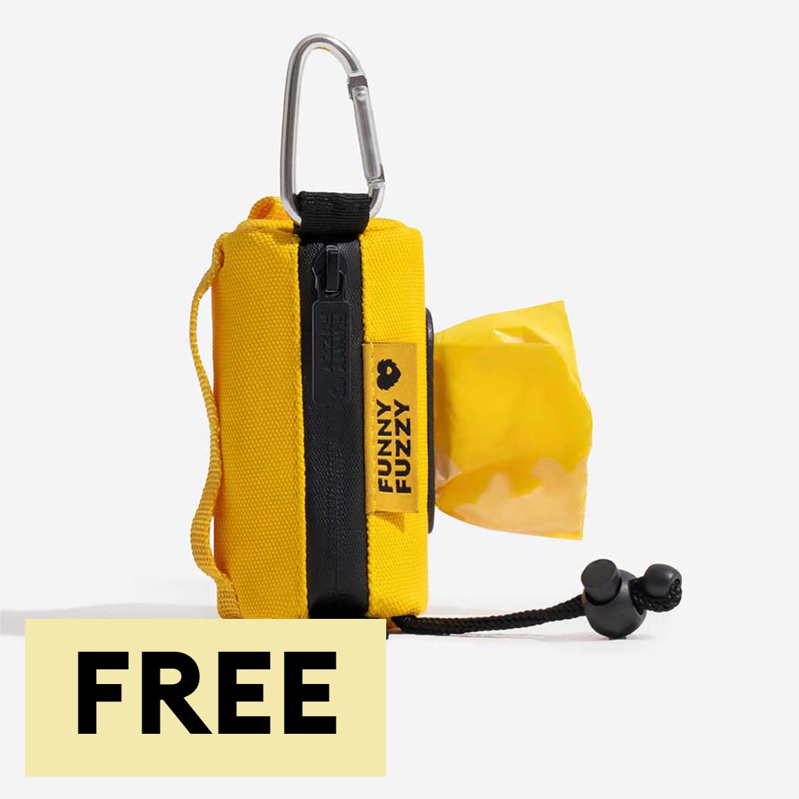 FUNNYFUZZY Waterproof Lead Attachable Poop Bag Dispenser - APP Only