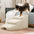 Climbing Aid for Bed and Couch Access Joint Protection Soft Dog Ramp Stairs - Pet-Friendly Bedroom