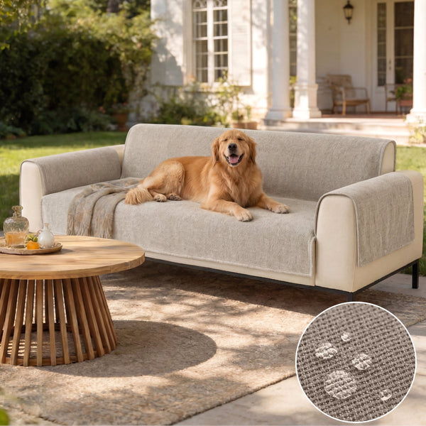 One-Piece Scratch-Resistant Outdoor Garden Sofa Cover Durable Water-Repellent Non-Slip Sofa Cover