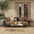Simple Modern Jacquard High-Weight Non-Slip Chenille Outdoor Garden Sofa Cover