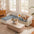 Lazy Soft Flannel Breathable Pet Mat Non-slip Corner Couch Cover