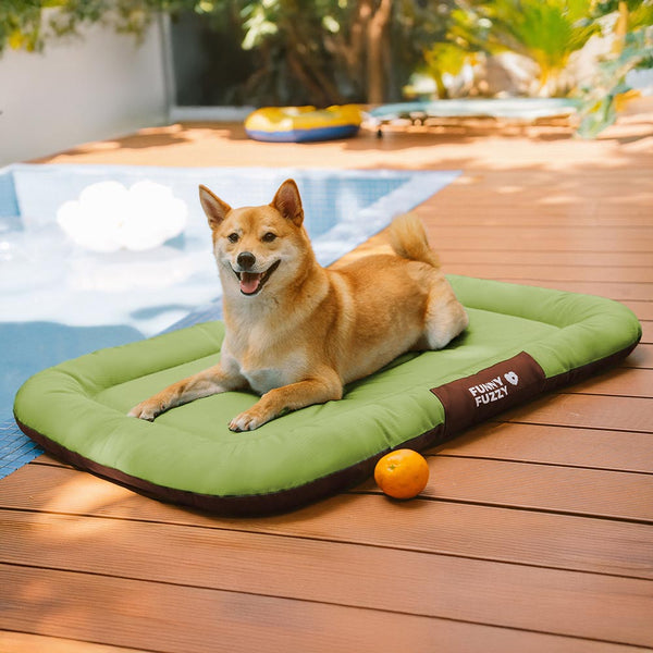 Waterproof ＆ Chew-proof Memory Foam Orthopedic Dog Mat for Crate