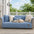 Sherpa Fleece Non-Slip Outdoor Garden Sofa Cover