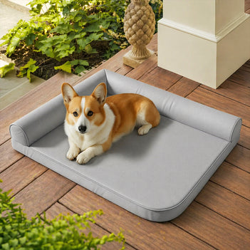 Orthopaedic Scratch-Resistant Waterproof Garden Outdoor Dog Bed